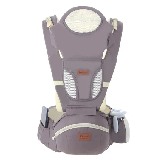 3-in-1 Ergonomische Draagzak met Afneembaar Beengebaseerd Platform