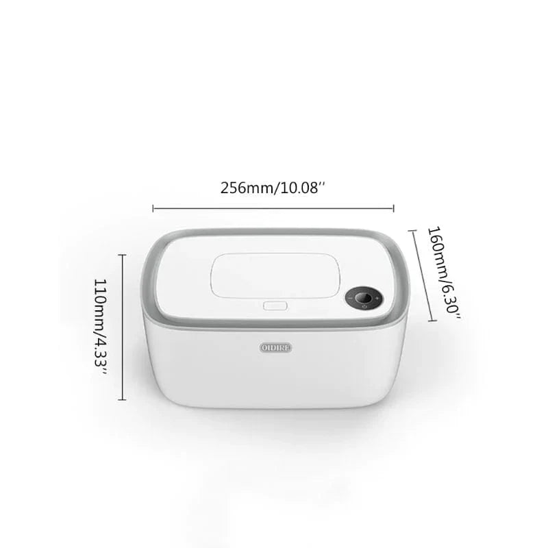 Babydoekjesverwarmer met Temperatuurregeling en LED-display