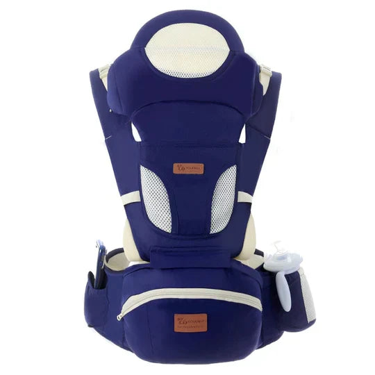 3-in-1 Ergonomische Draagzak met Afneembaar Beengebaseerd Platform
