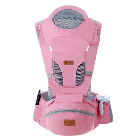 3-in-1 Ergonomische Draagzak met Afneembaar Beengebaseerd Platform