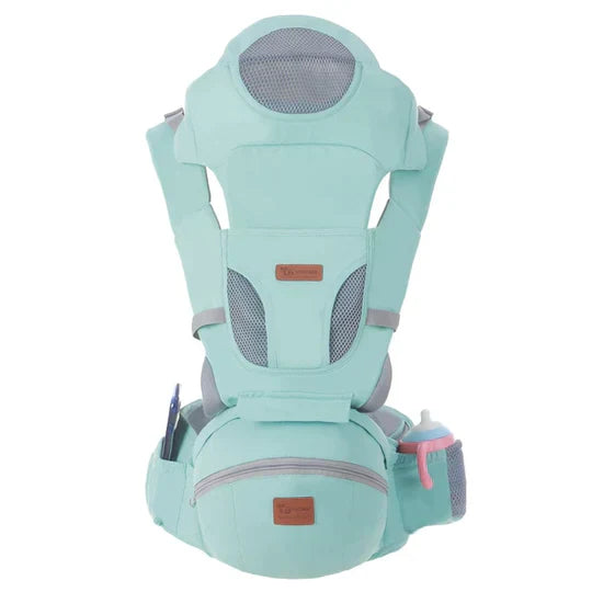 3-in-1 Ergonomische Draagzak met Afneembaar Beengebaseerd Platform