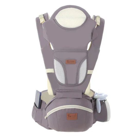 3-in-1 Ergonomische Draagzak met Afneembaar Beengebaseerd Platform