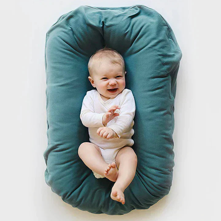 Gewatteerd Baby Nest Kussen voor Pasgeborenen – Draagbaar en Wasbaar
