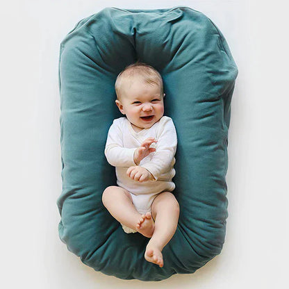 Gewatteerd Baby Nest Kussen voor Pasgeborenen – Draagbaar en Wasbaar