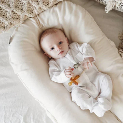 Gewatteerd Baby Nest Kussen voor Pasgeborenen – Draagbaar en Wasbaar
