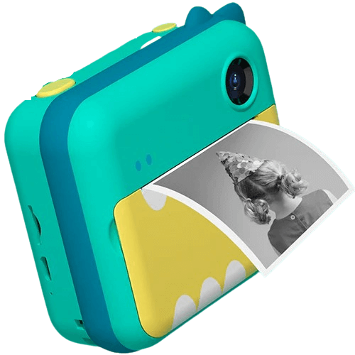 Instant Print Kindercamera met Dubbele HD-Lens – 1080p – 2.4" Scherm